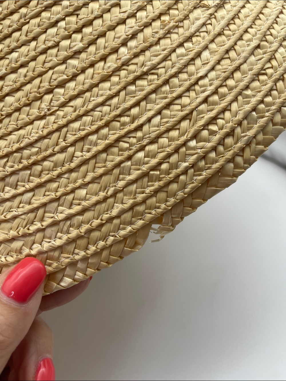 Eugenia Kim Straw Hat Beach Sun Sunhat Ribbon Tie Adjustable - Picture 6 of 12